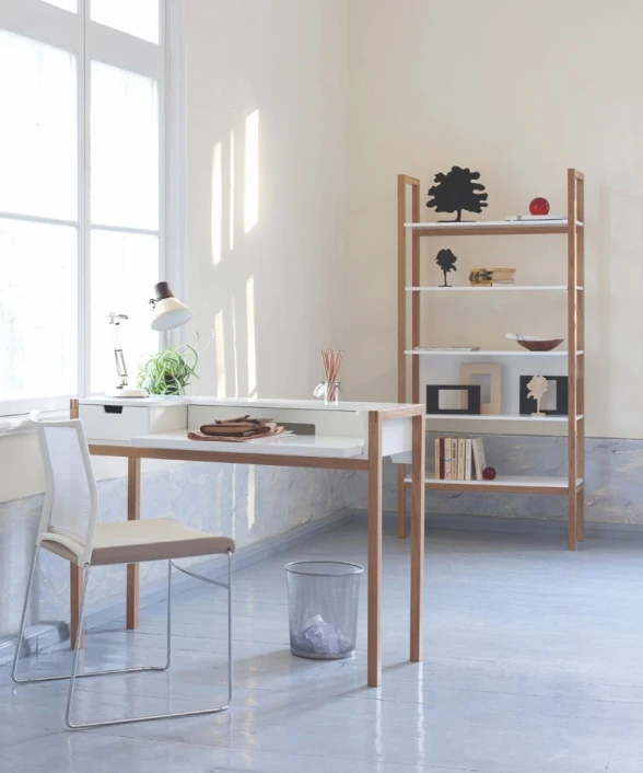 Woodman - Farringdon - Bokreol - Hvit 4 Woodman - Farringdon - Bokreol - Hvit - Bilde 4