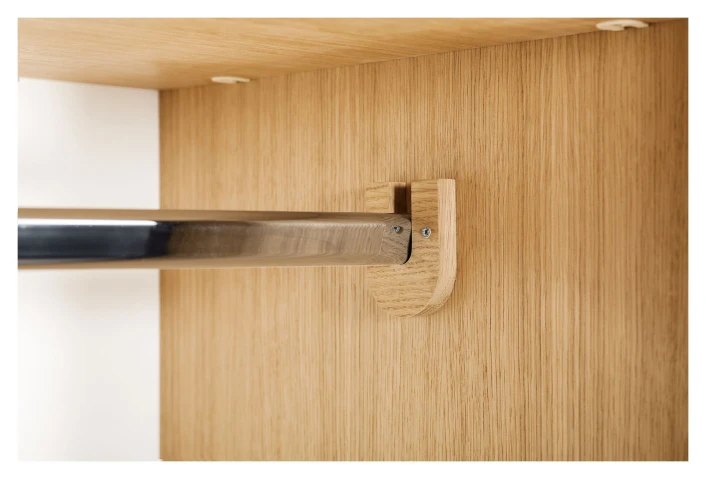 Woodman Flora Garderobeskap M. 2 Dører - Lys Tre - Bilde 6