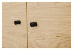 Woodman Jugend Reol M. Skap - Natur/Sort -UNOLIVING Butikk woodman jugend reol m skab natursort reol WM00282 4 4c74