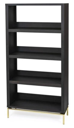 Woodman Pimlico Reol - Charcoal -UNOLIVING Butikk woodman pimlico reol charcoal reoler WM00244 3 4c68
