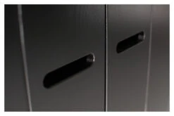 WOOOD Connect Garderobeskap 195x94x53 - Svart -UNOLIVING Butikk woood connect garderobeskab 195x94x53 sort EE03645 8 415c