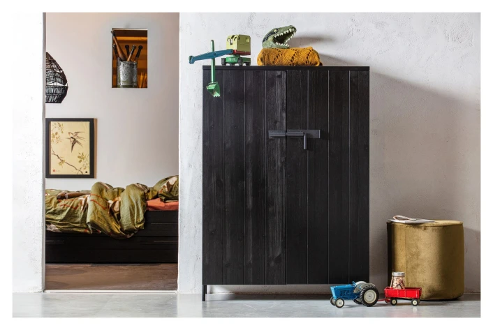 Woood Dennis Sengeskuff/Gjesteseng - Sort - Bilde 2