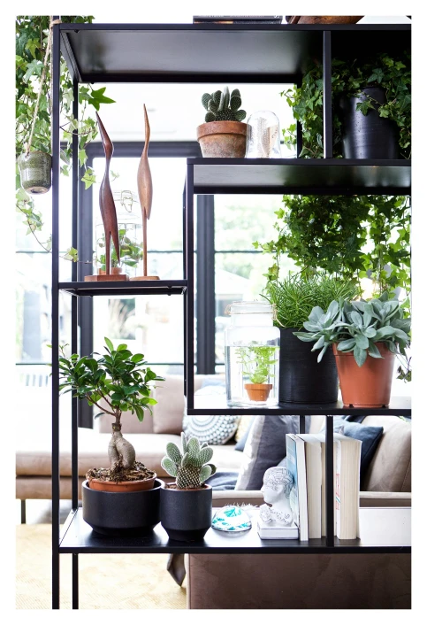 WOOOD Fons Hylle 204x126 - Svart 4 WOOOD Fons Hylle 204x126 - Svart - Bilde 4