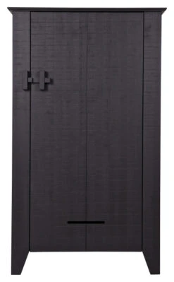 WOOOD Gijs Farmer Skap 142x85 - Svart