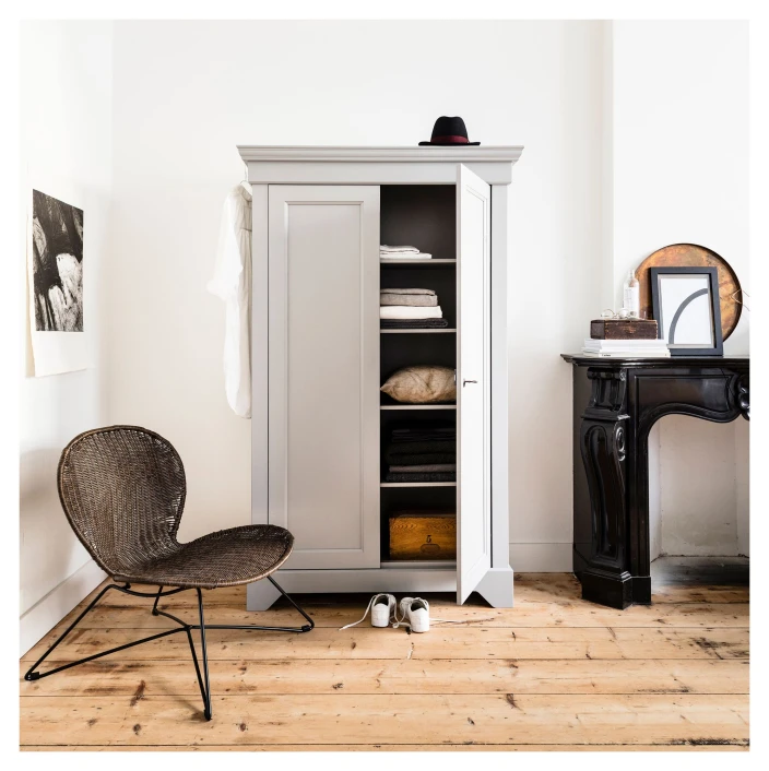 WOOOD Isabel Skap 191x118 - Grå 8 WOOOD Isabel Skap 191x118 - Grå - Bilde 8