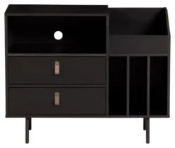 WOOOD Jackson Plateskap - Svart -UNOLIVING Butikk woood jackson pladeskab sort EE03077 4 fbe7