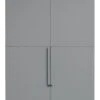 WOOOD Pure Garderobeskap 215x95x60 - Grå