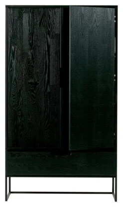 WOOOD Silas Skap 149x85 - Ask/blacknight -UNOLIVING Butikk woood silas skab 149x85 askblacknight EE03082 3 97b3