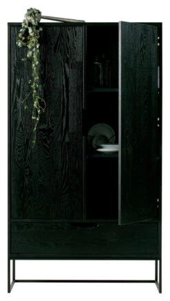 WOOOD Silas Skap 149x85 - Ask/blacknight -UNOLIVING Butikk woood silas skab 149x85 askblacknight EE03082 4 d7bf