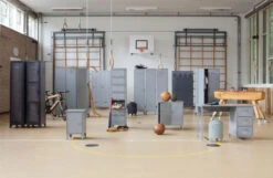 Woood - Stijn Garderobeskap - Stålgrå -UNOLIVING Butikk woood stijn garderobeskab staalgraa garderobeskabe EE00574 7 1eb7