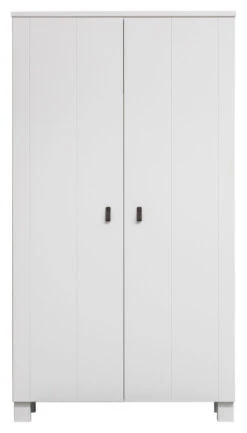 WOOOD Ties Garderobeskap 111x55 - Hvit