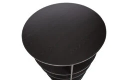 Woood Trian Tower Reol - Sort Ask, Ø100 -UNOLIVING Butikk woood trian tower reol sort ask oe100 reoler EE01445 5 f37b