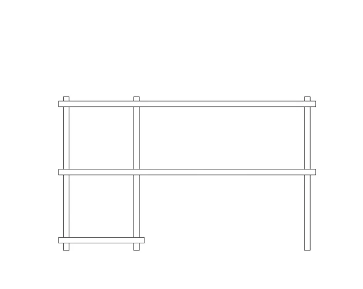 WOUD - Elevate Reolsystem Eik - #2 1 WOUD - Elevate Reolsystem Eik - #2